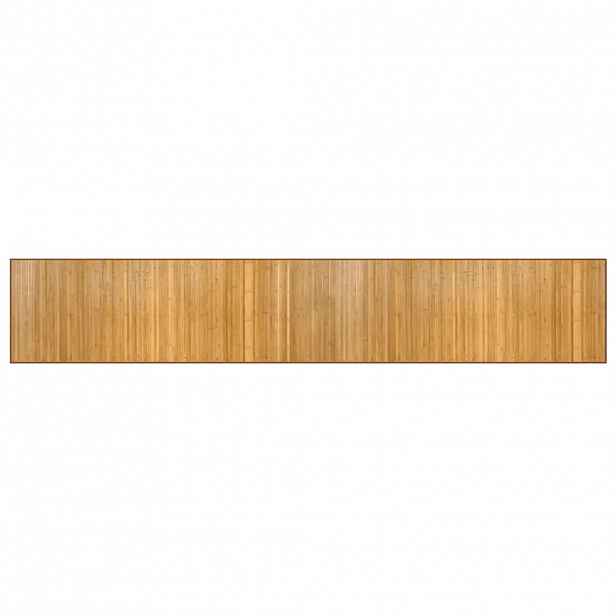 vidaXL Koberec obdélníkový přírodní 70 x 400 cm bambus
