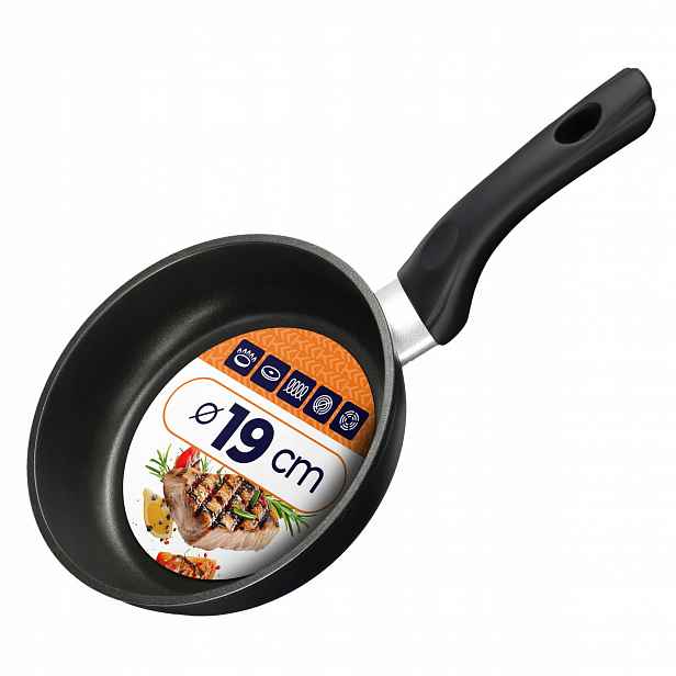 Pánev Indukce Plyn 18 cm Nepřilnavá Non-stick Na Smažení Malá