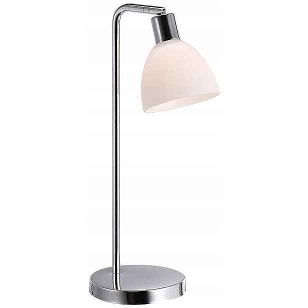 Stolní lampa Nordlux Ray bílá, stříbrná, 40 W