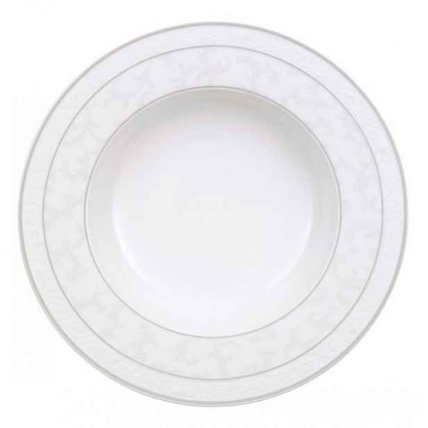 Villeroy & Boch Gray Pearl hluboký talíř, Ø 24 cm