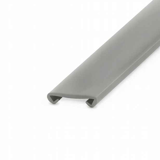 Zábradlová lišta Držák Pvc 40x8 Popel Světlý 15 m