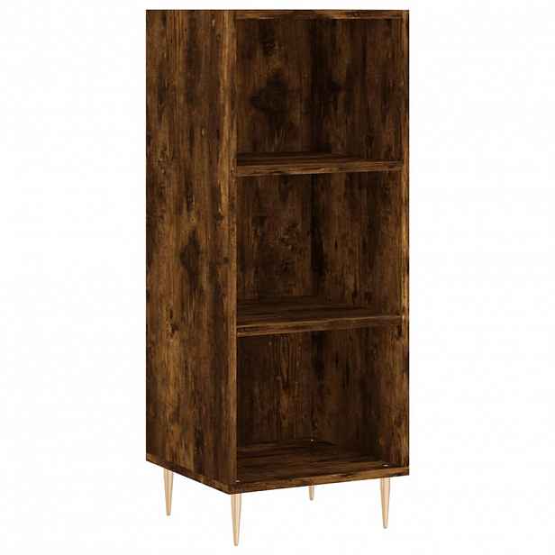 vidaXL Příborník kouřový dub 34,5 x 32,5 x 90 cm kompozitní dřevo