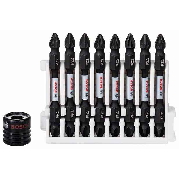 Bity oboustranné Bosch Impact Control PZ2 65 mm 9 ks