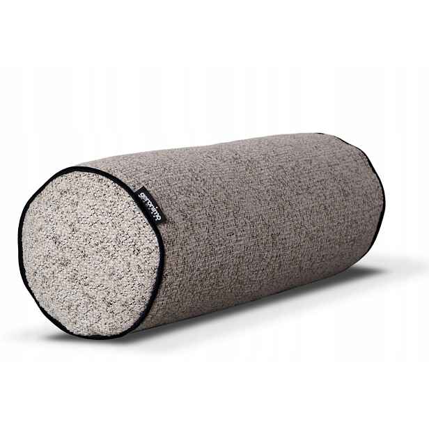 Polštář Váleček Měkký Jumble Roller Silikonová kulička 50x20 cm Šedá Melanž