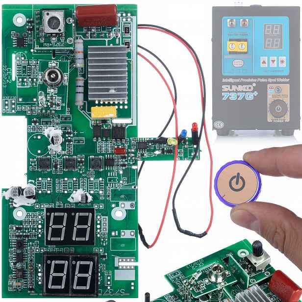 Základní Deska Pcb Hq Pro Svařovací Stroj Článků Sunkko 737G S737G 220V