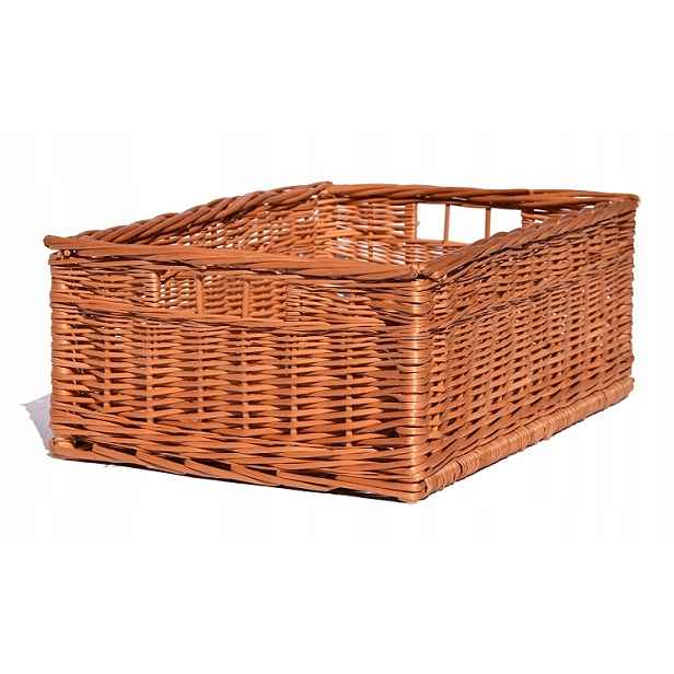 Proutěný box Koš Regálový proutí Na Regál
