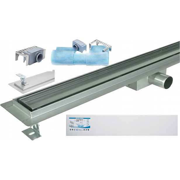 Sanitline Lineární odtok Ceramik 80 cm Pod Dlažbu