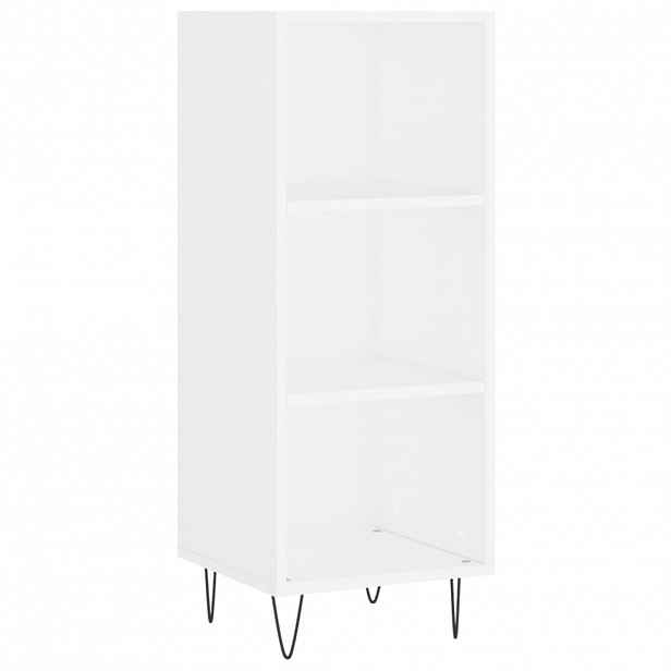 vidaXL Příborník bílý 34,5 x 32,5 x 90 cm kompozitní dřevo
