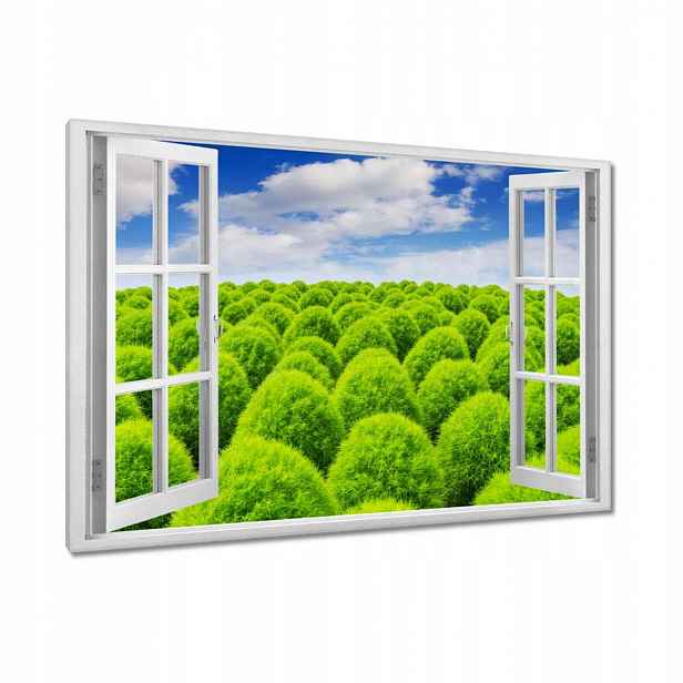 Obrazy 90x60 Zelený pohled Dolina