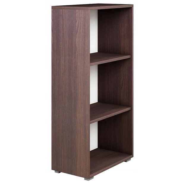Kancelářský regál EX3 120 wenge na knihy segregátory skříňka