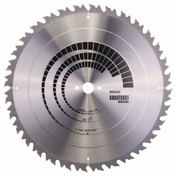 Kotouč pilový Bosch Construct Wood 450×30×3,8 mm 32 z. ATB