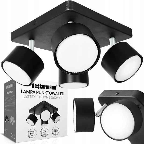 stropní svítidlo Led Spot Svítidlo 4xGX53