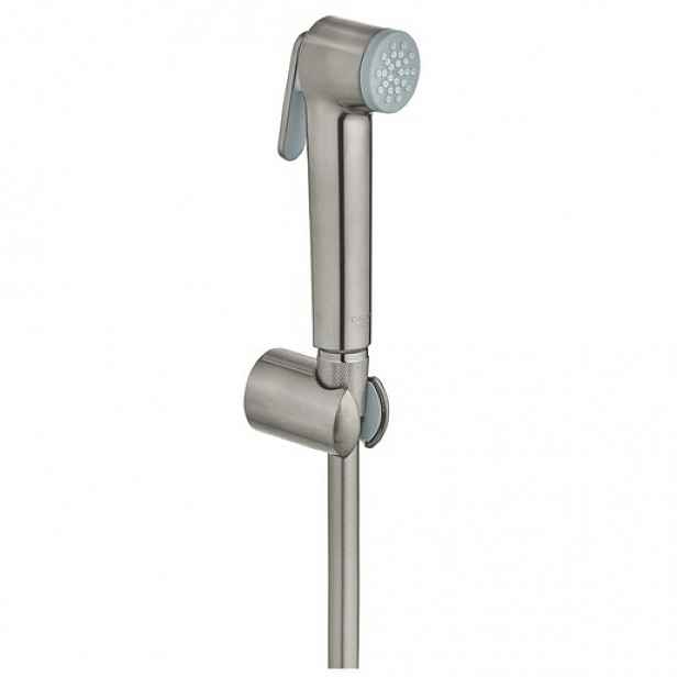 Grohe Tempesta-F Trigger Spray bidetová sprška s držákem sprchy a sprchovou hadicí supersteel 27513dc1 G27513DC1