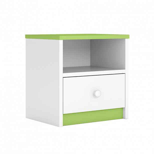 RAUMHIRSCH FURNITURE DĚTSKÝ NOČNÍ STOLEK Babydreams zelený 39/40/30