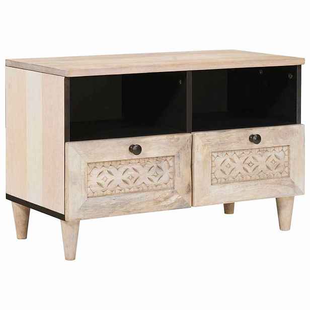 vidaXL TV jednotky Bílá 70 x 33 x 46 cm Kompozitní dřevo