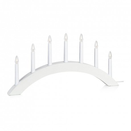 Bílý svícen Markslöjd Alte, délka 56 cm