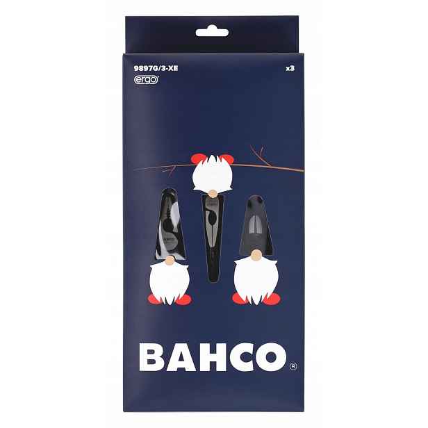 sada 3 kleští, Ergo, Bahco [9897G/3-XE]