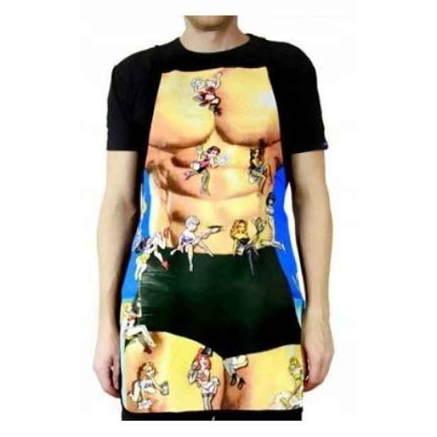 Sexy Zástěra pro něj Kuchyňská zástěra Pánská