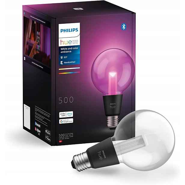 Led žárovka E27 6.8W Filament Smart White and Color Ambiance Philips Hue