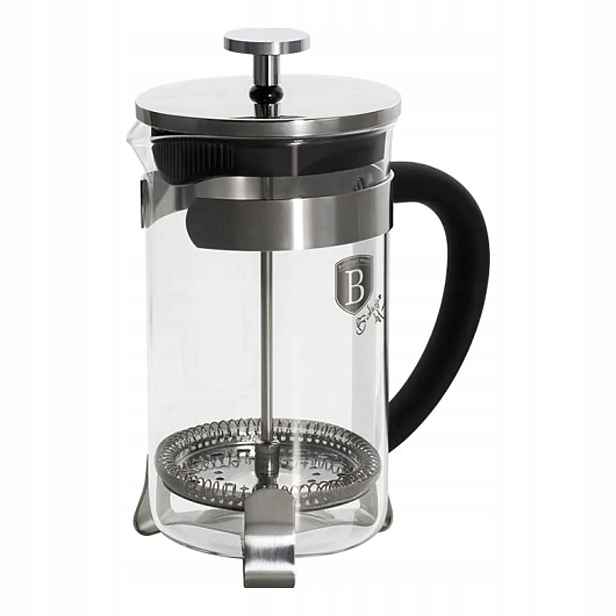 Berlingerhaus Konvička na čaj a kávu French Press, 800 ml, černá