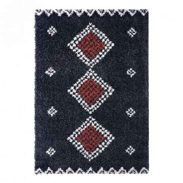 Černý koberec Mint Rugs Cassia, 120 x 170 cm