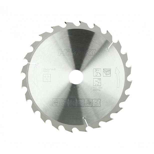 HiKOKI - Pilový kotouč na dřevo 235x30 mm, 24 zubů 752455