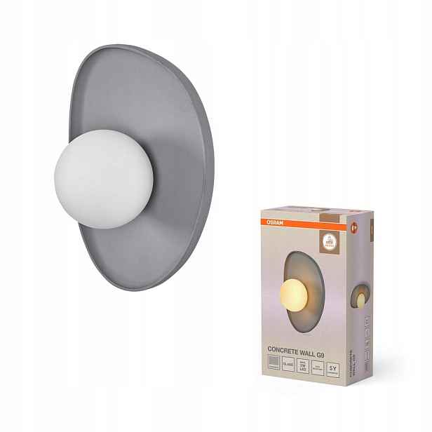 Nástěnná lampa Dekorativní svítidlo G9 Šedá Decor Osram
