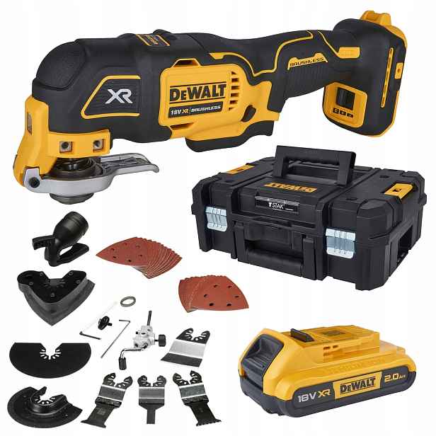 DeWALT DCS356E1T Akumulátorové multifunkční nářadí 18V, 1,7Ah
