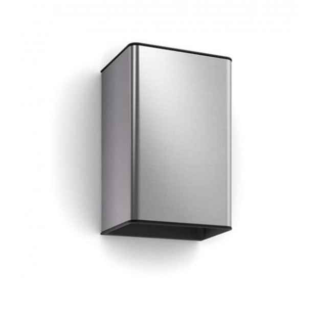 Philips Hue Resonate - Chytré nástěnné venkovní LED svítidlo, 18x12 cm, nerez 915005843001