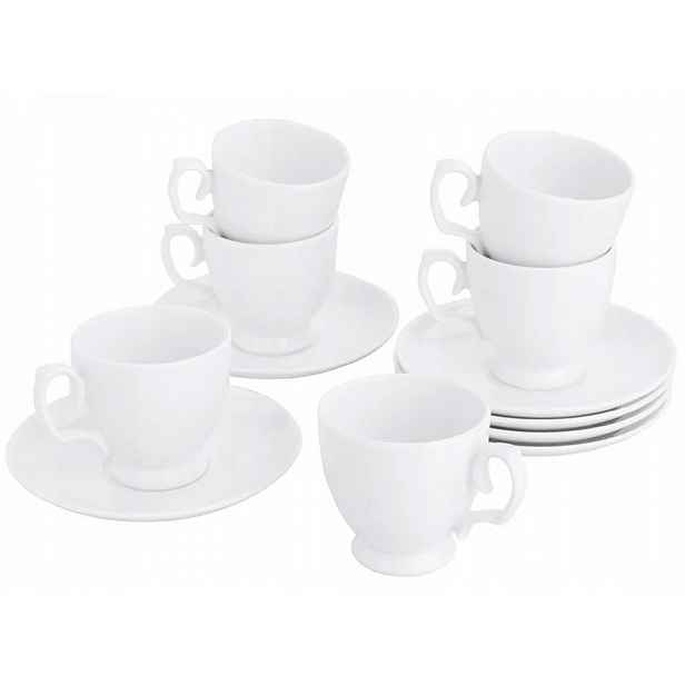 Sada šálků s podšálky na espresso MariaPaula Klasika 100 ml