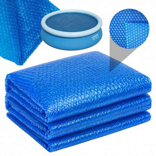 Silný krycí plachta, tepelná solární podložka do bazénu Bestway Fast Set Pool 427 cm