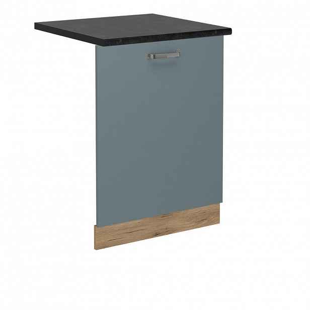 Vicco ČELNÍ PANEL MYČKY R-Line Modrošedá 60 cm , PD Antracit
