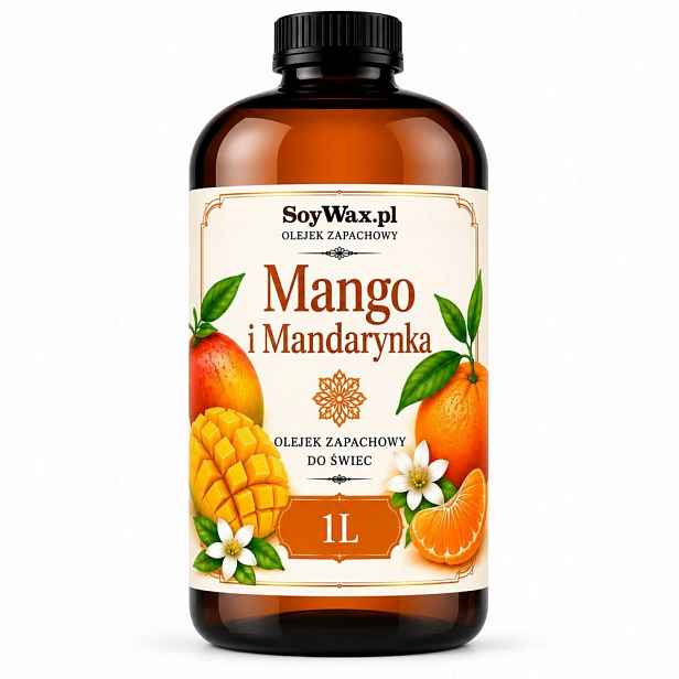 Vonný olej do svíček a difuzérů Mango a Mandarinka 1000 ml