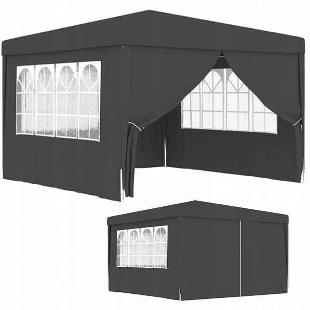 Zahradní Pavilon Stan 300 x 300 cm 4 Stěny Okna Zámek