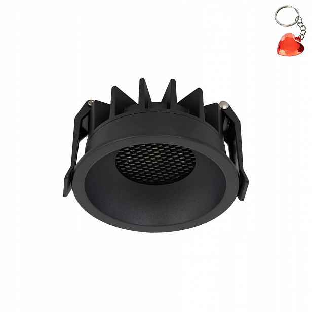 Zapuštěné kulaté stropní svítidlo Led 12W Nexus Black Cct 18127 Tk Lighting