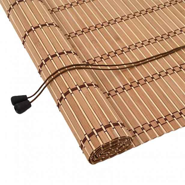 vidaXL Roleta Příroda 80 x 220 cm Bambus