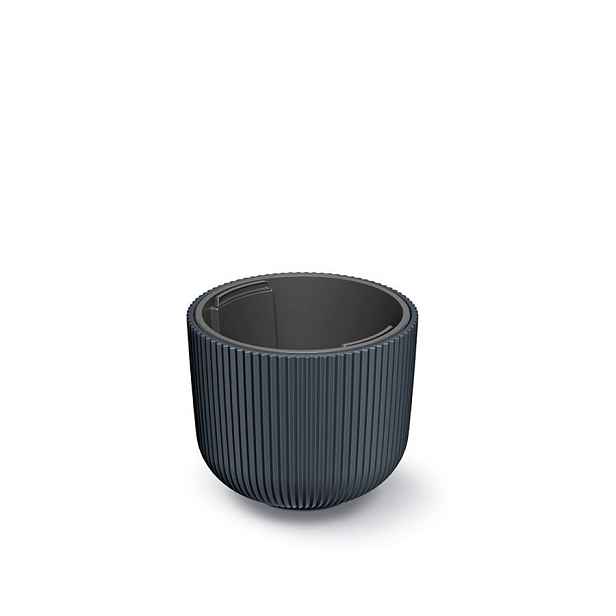 Prosperplast Květináč MILLA V antracitový, varianta 46,9 cm