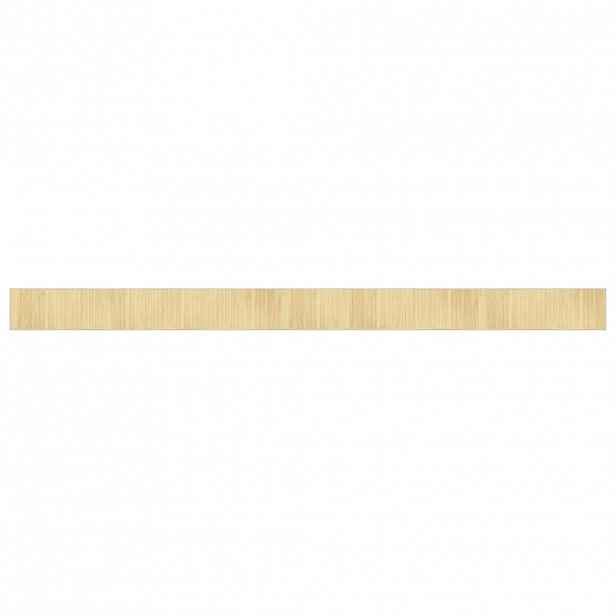 vidaXL Koberec obdélníkový světle přírodní 70 x 1 000 cm bambus