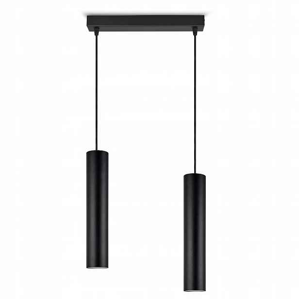 Závěsné svítidlo Lustr Stropní Svítidlo Trubice Kov Led GU10