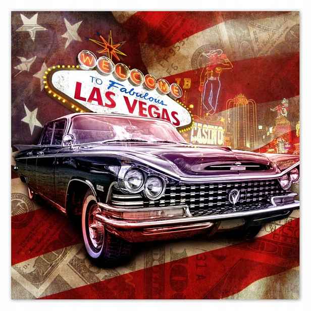 Plakáty 140x140 Las Vegas