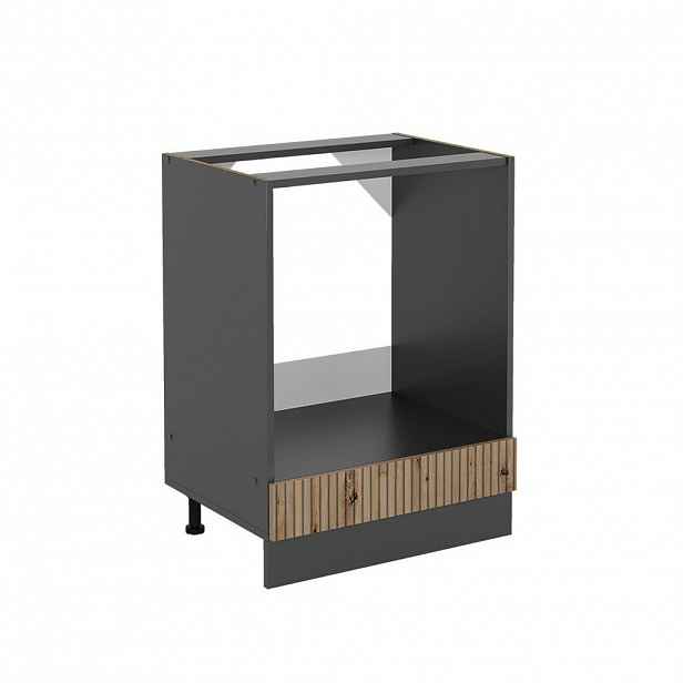 Vicco SKŘÍŇKA NA VESTAVĚNOU TROUBU R-Line Řemeslný dub 60 cm bez pracovní desky