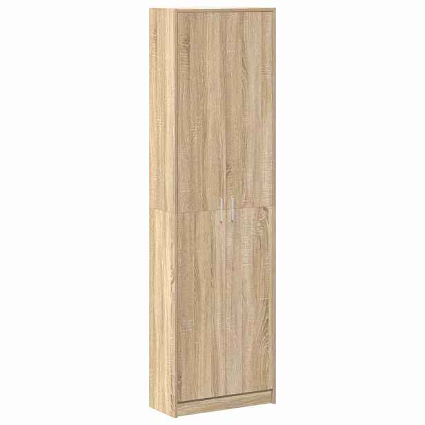 vidaXL Šatní skříň Sonoma dub 55 x 25 x 189 cm Kompozitní dřevo