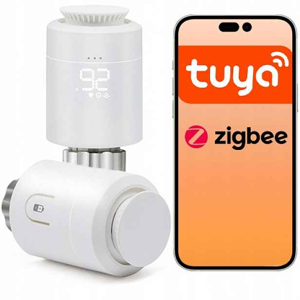 Inteligentní Termostatická kartuše pro ovládání topení Tuya Zigbee