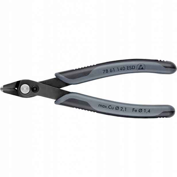 Kleště Štípací Boční Elektronické Esd 140 mm Knipex Knips 78 61 140 Esd