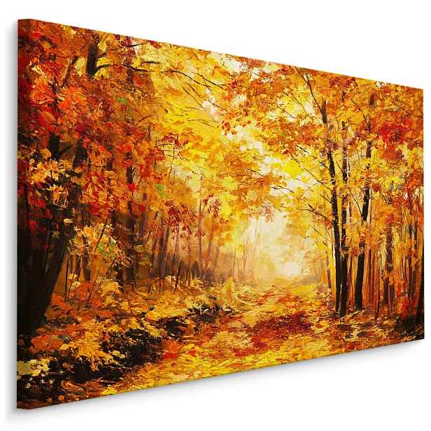 Plátno Les V Barvách Podzimu II. Varianta: 70x50