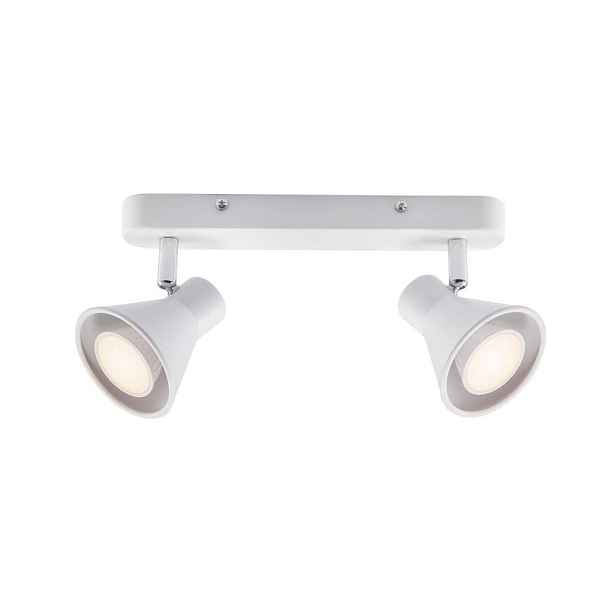 Stropní nástěnné svítidlo Eik Spot kuželové Nordlux bílé 2x35W max GU10