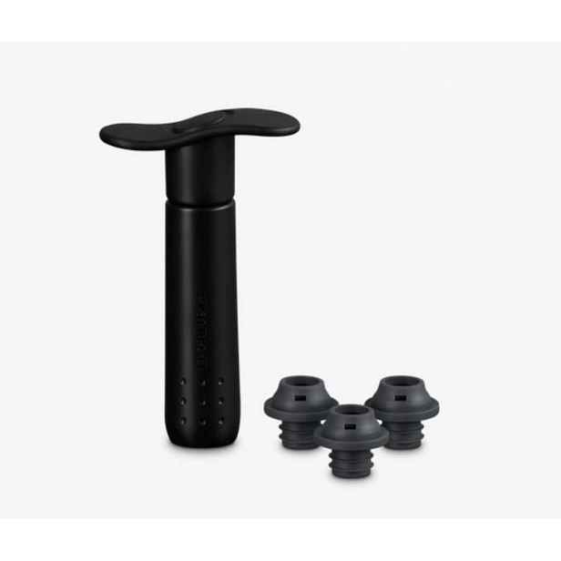 Le Creuset - Sada vakuové pumpy na víno WA-137 a tří uzávěrů, noir 49200000008200