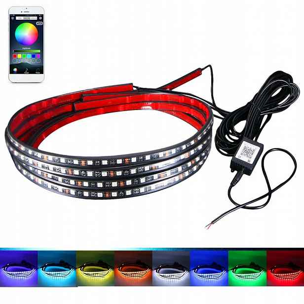 Rgb Led světelná lišta pro podsvícení podvozku auta