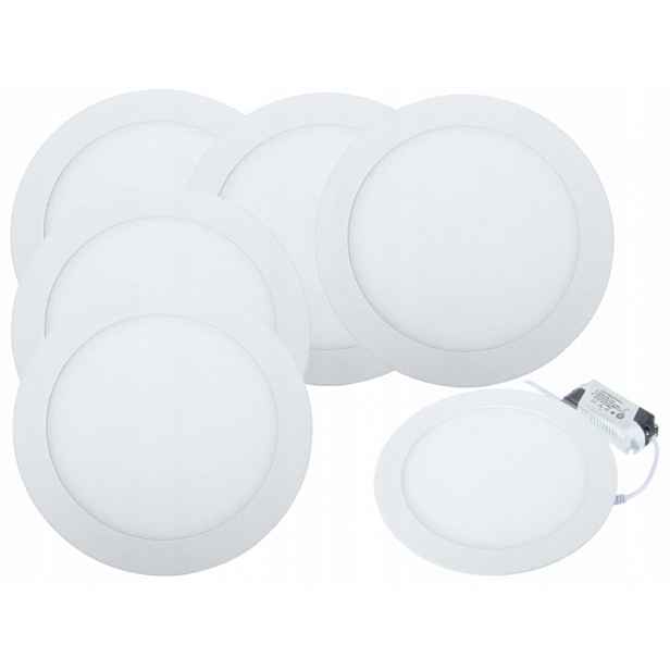 Sada Halogenová stropní lampa Slim 12W Objímka 6x