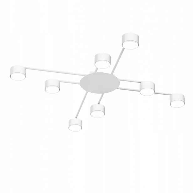 Stropní Svítidlo Halogenové Led svítidlo 8X GX53 Spot Pohyblivé nástěnné svítidlo Reflektor